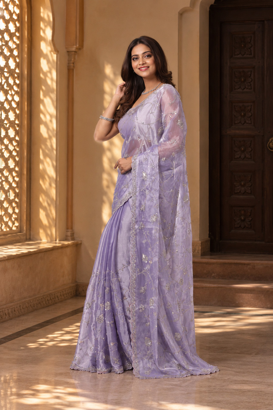 Jimmy Choo Saree-Lavendar